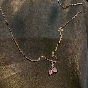 14k Gold plated Cherry necklace